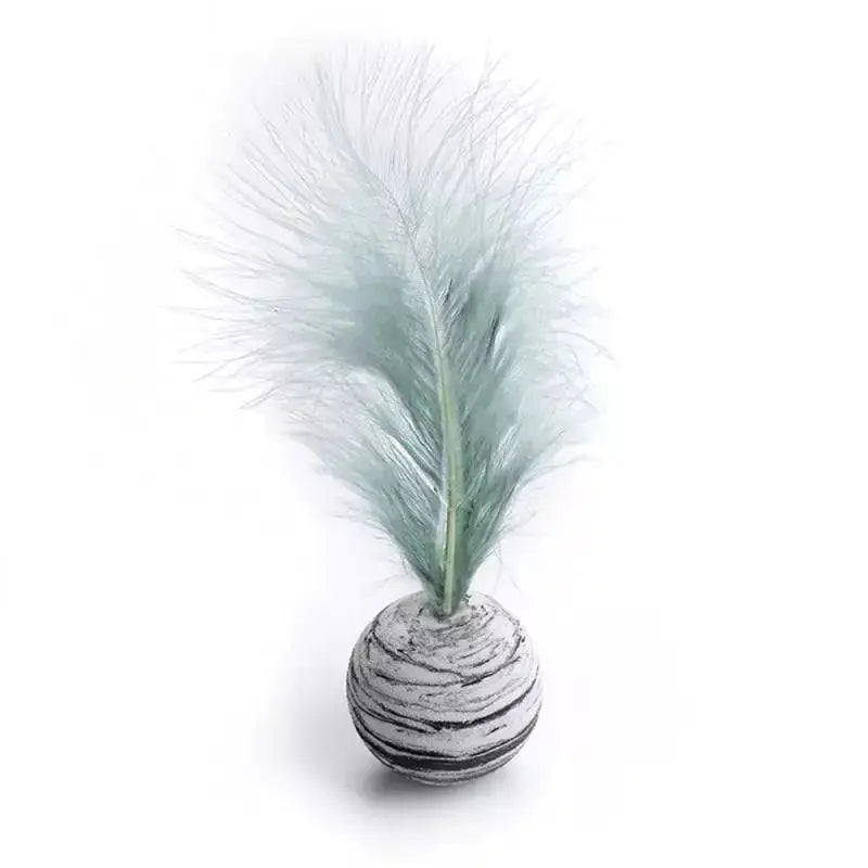 Cat Toy Feather Ball My Store