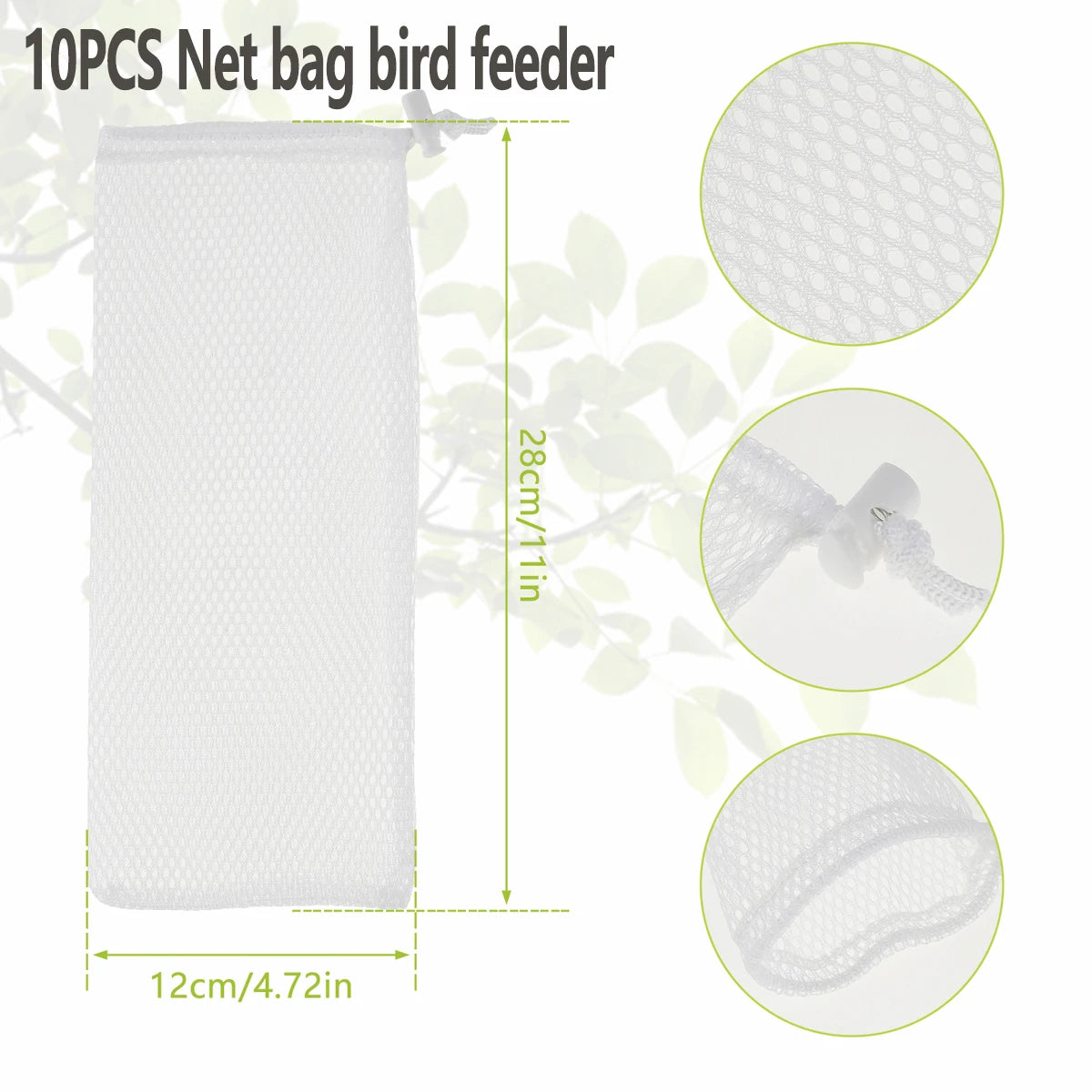 3PCS Wild Bird Feeder House Transparent Hanging Bird FeederGarden Patio Yard Feeding Station Pet Bird Supplies  Seed  Dispenser