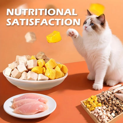 180G freeze-dried dog treats for training rewards, delicious chicken and duck strips for small dogs and puppies, and health