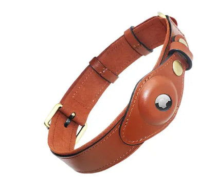 Leather Anti-Lost Dog Collar My Store