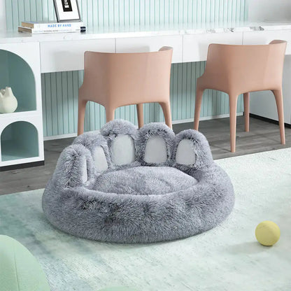 Long Plush Cat Bed My Store